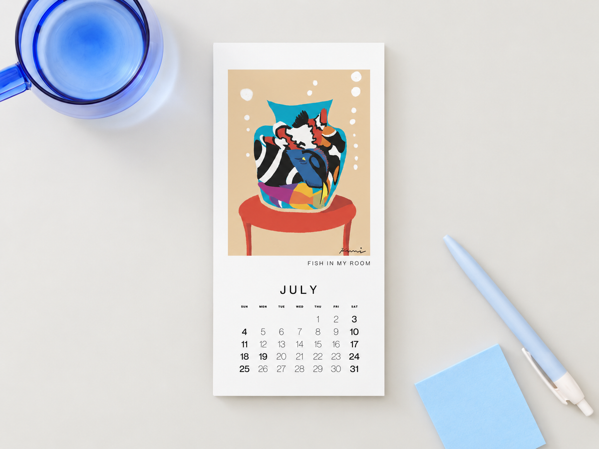KUMI ART CALENDAR 2027 — Color Edition（予約）