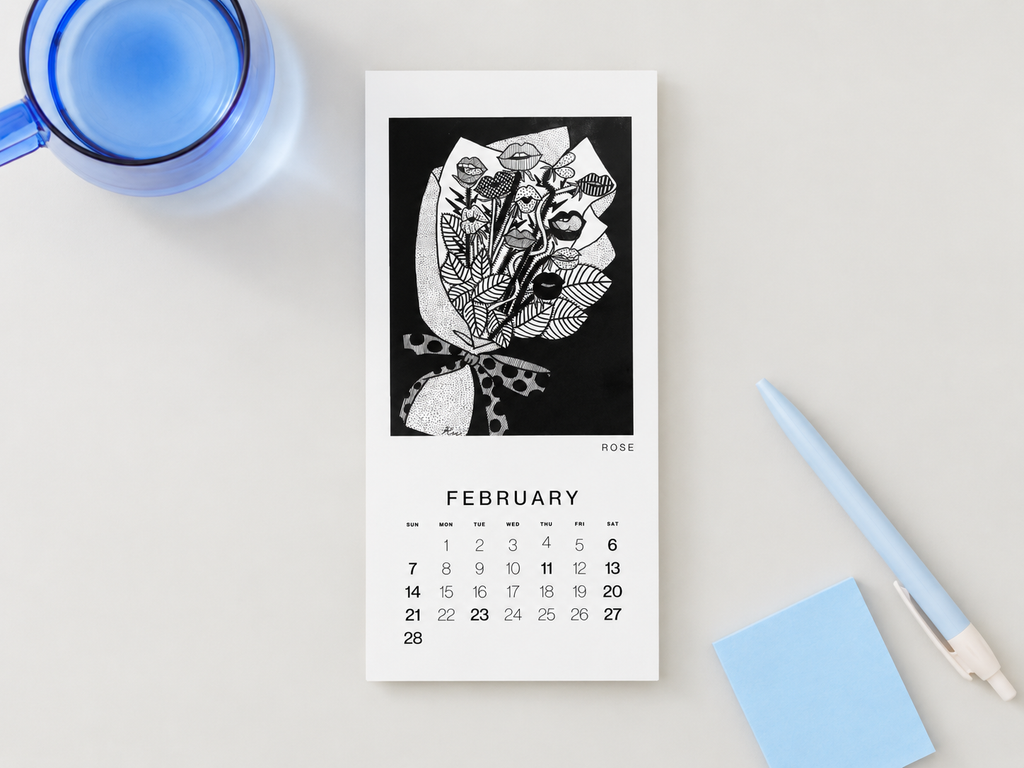 KUMI ART CALENDAR 2027 — Black Edition（予約）
